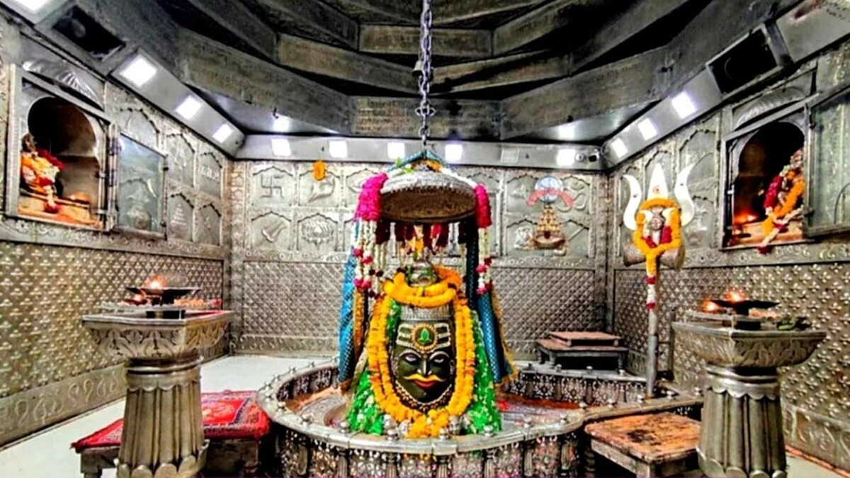Mahakaleshwar temple inside pic